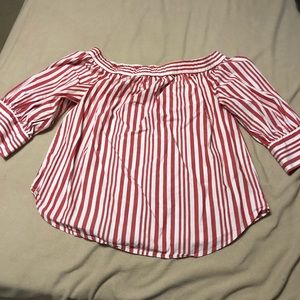 Off the shoulder blouse